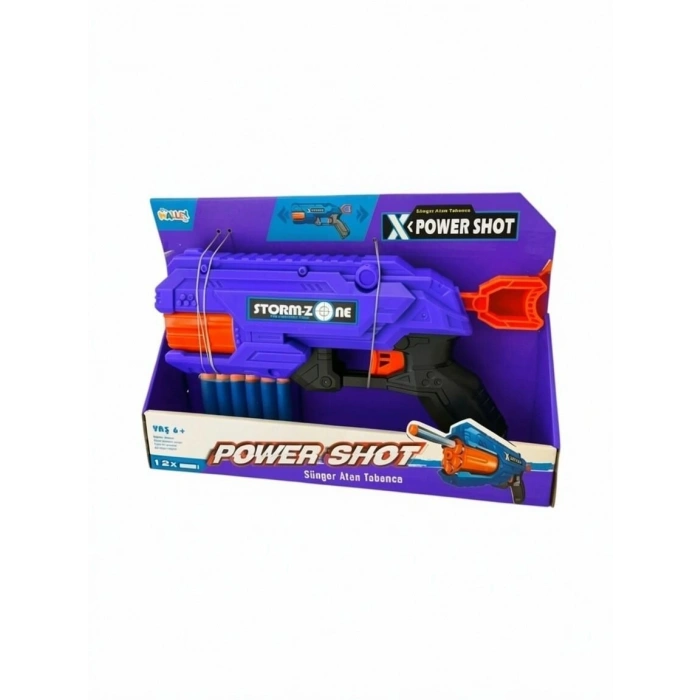 SH59633 OYUNCAK SİLAH SÜNGER MERMİ ATAN -ZRV