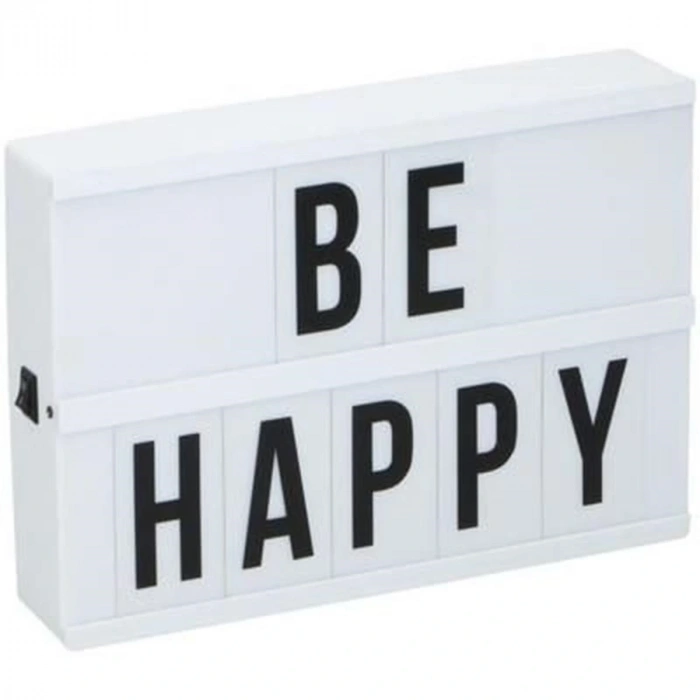 Sinematik Lightbox Dekorasyon Aydınlatma Aksesuarları (A5 Boyut) (5047)