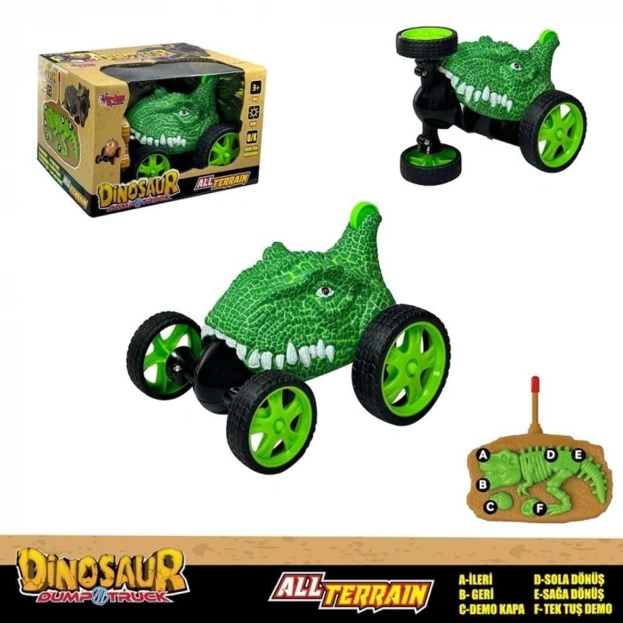 SM-689-31-32 Kumandalı Işıklı Dinazor Araba