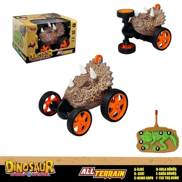 SM-689-31-32 Kumandalı Işıklı Dinazor Araba