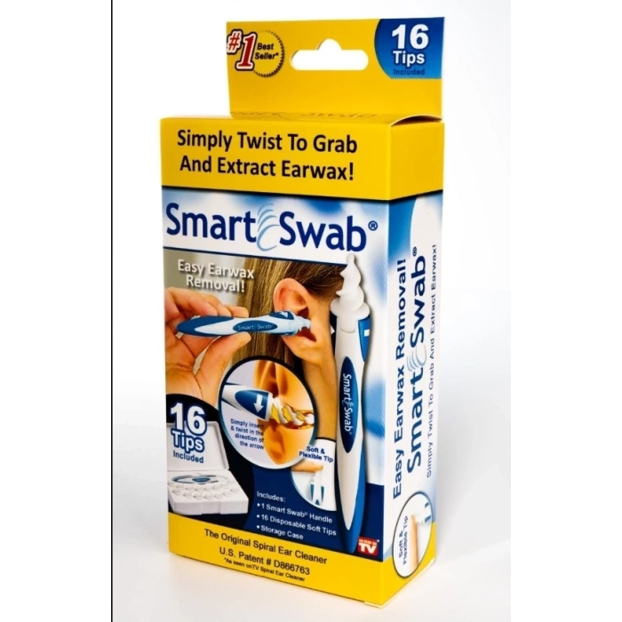 Smart Swab Pratik Kulak Temizleme Aparatı
