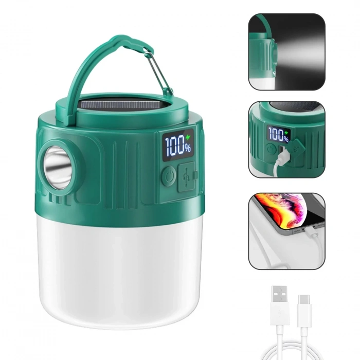 Solar Led Kamp Lambası Bx40