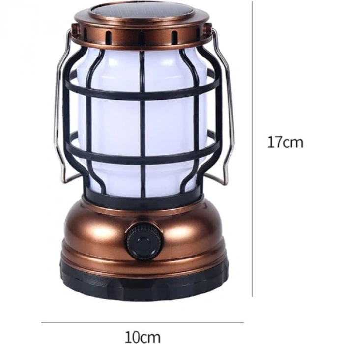 Solar Şarjlı 2 Modlu Dekoratif Kamp Lambası