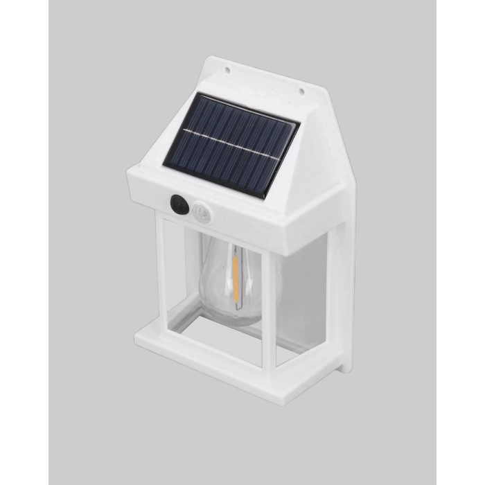 Solar Sensörlü Dış Mekan Lamba 3 Işık Modlu ve IP65 Dayanıklı