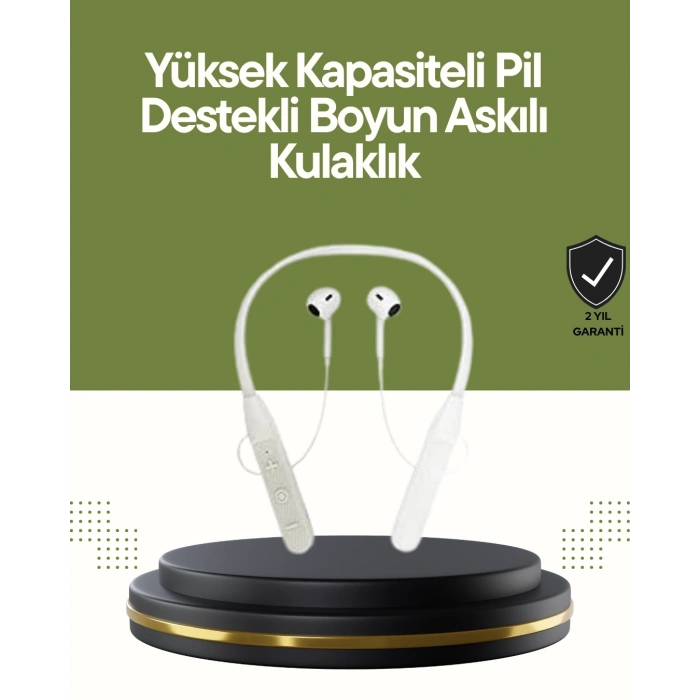 Spor ve Günlük Kullanım İçin 100 Saatlik Kablosuz Kulaklık