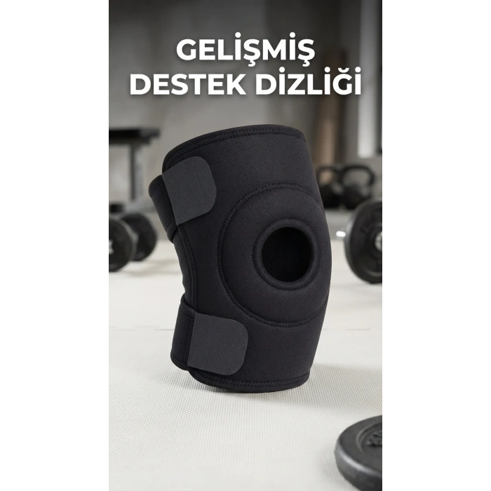 Sporcu Diz Korsesi Çapraz Bağ Destekli Termojel Hediyeli