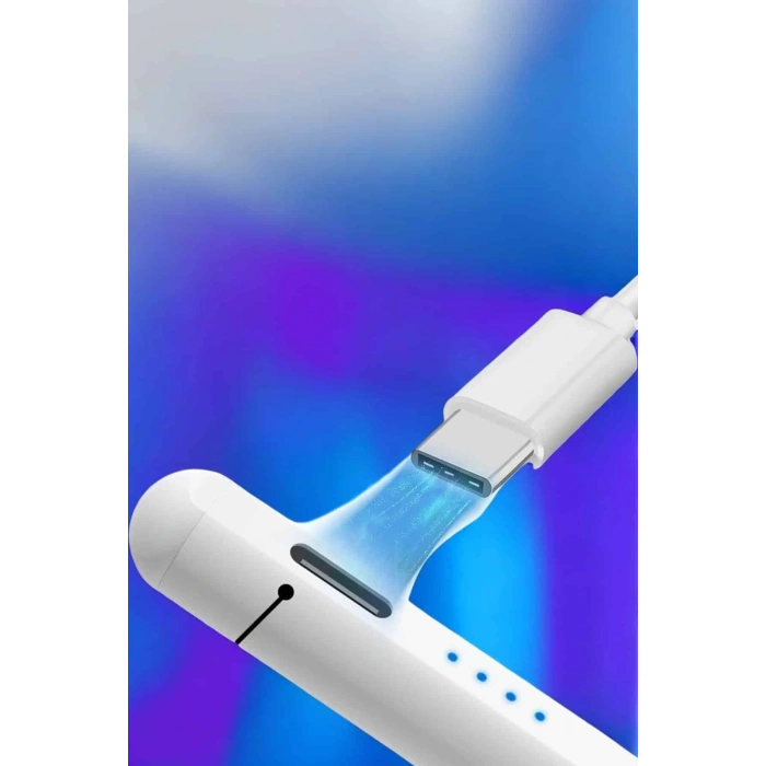 Tablet Kalemi Stylus Pen Dokunmatik Kalem Android Ve İOS Uyumlu Şarjlı