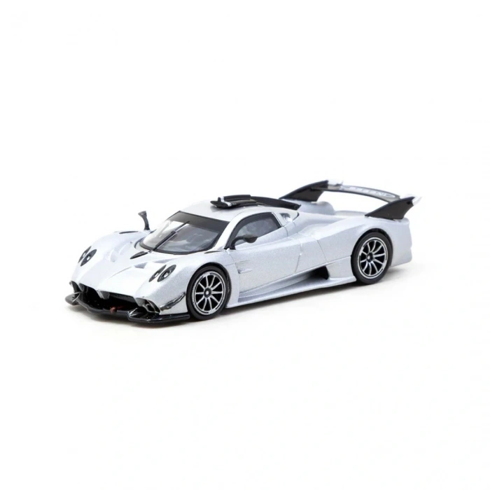 Tarmac Works 1/64 Pagani Huayra R Satin Silver