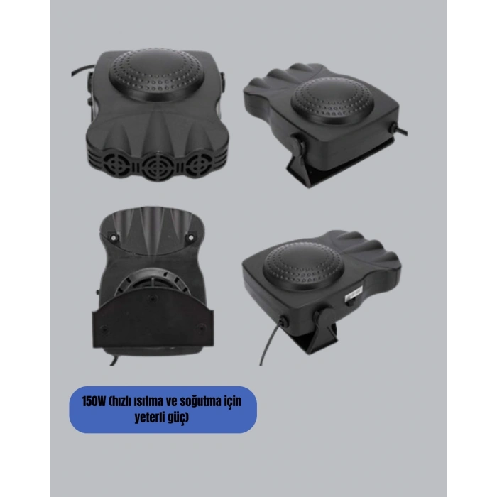 Taşınabilir 12V Araç Cam Buğu Çözücü