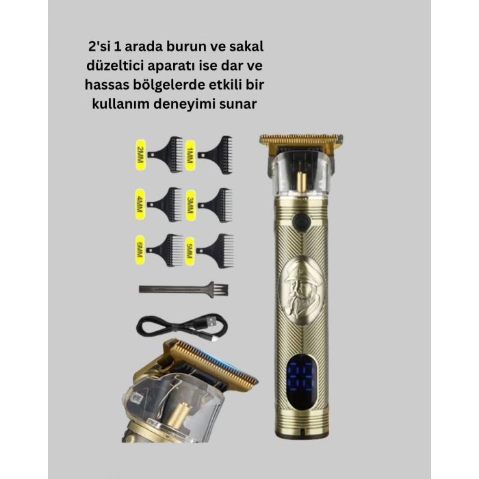 Taşınabilir Erkek Bakım Makinesi – USB Şarj Edilebilir