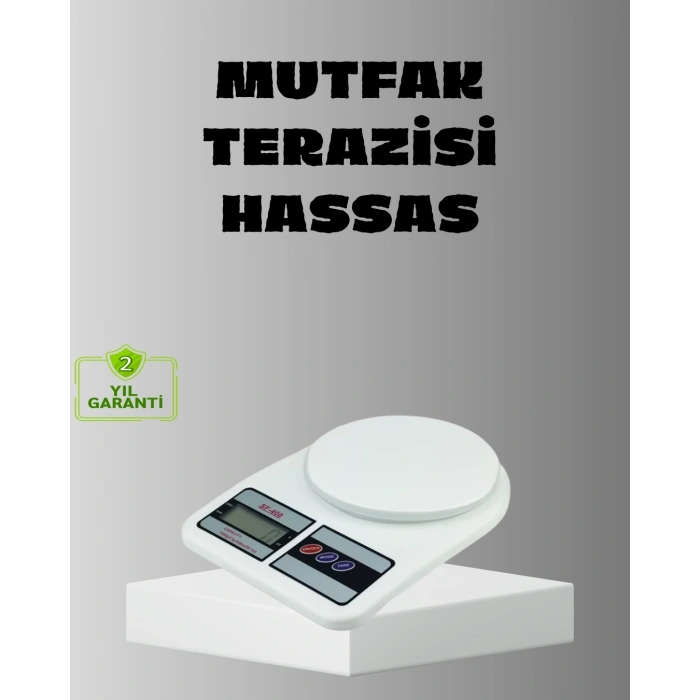 Taşınabilir Hassas Tartı – 5kg Kapasite, 1g Ölçüm, Gram ve Ons Desteği