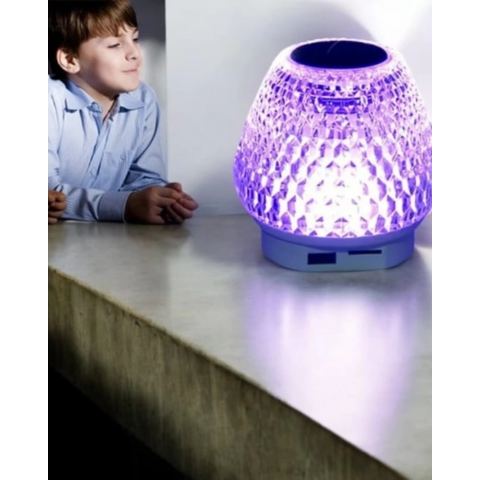 Taşınabilir Işıklı Yüksek Ses Kaliteli Bluetooth Hoparlör