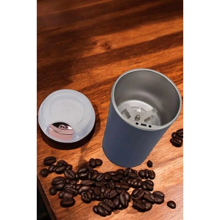 Taşınabilir Kahve & Baharat Öğütücü, Kolay Temizlenebilir ve Uzun Ömürlü Paslanmaz Çelik