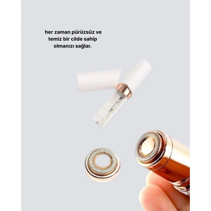 Taşınabilir Yüz ve Kaş Epilatörü – Acısız Tüy Temizleme