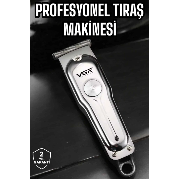 Tıraş Makinesi Güçlü Motor Şarjlı Uzun Pil Ömürlü