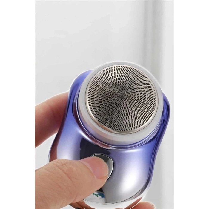 Tıraş Makinesi Mini Sıfır Sakal Yanak Tıraş Makinesi USB Şarjlı