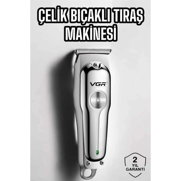 Tıraş Makinesi Profesyonel Tasarım Paslanmaz Çelik lı