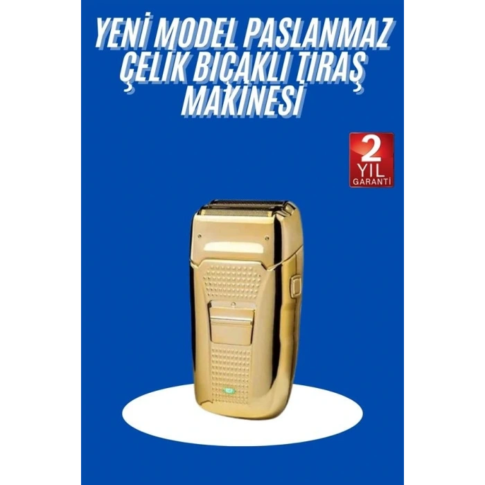 Tıraş Makinesi Sakal Kesme Makinesi Profesyonel Şarjlı Sıfır