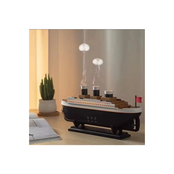 Titanic/Vapur/Gemi Aromaterapi Hava Nemlendirici Kuruluğu Önlemek Için Verimli Gemi Dizaynlı Difüzör