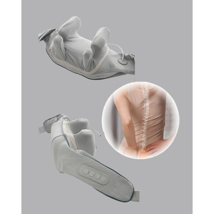 Titreşimli Boyun Masaj Cihazı Isı Terapili Şarjlı VNB-01 Ergonomik U Tasarım