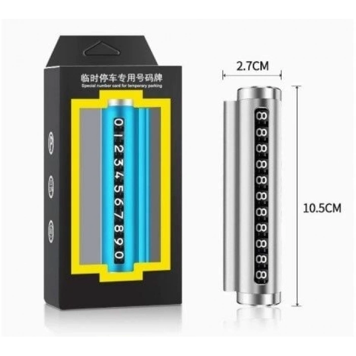 Torpido Üstü Silindir Numaratör Lüx 4 Renk