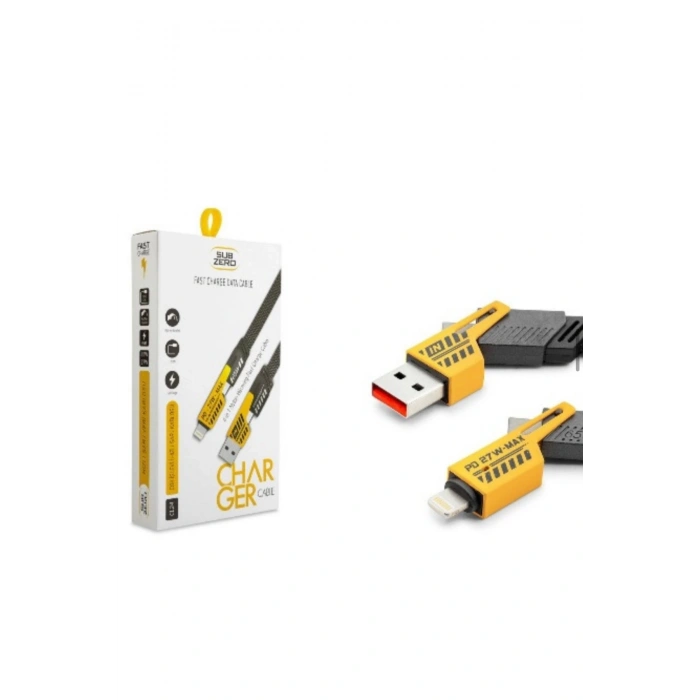 Tüm Telefonlara Uyumlu Cl24 Süper Hızlı 4 In 1 Sarj Kablosu