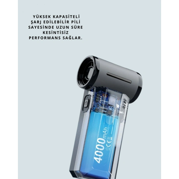 Turbo Güçlü Hava Üfleme ve Vakum Makinesi Çok Fonksiyonlu Kullanım