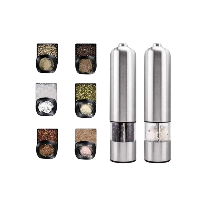 Tuz Baharat Öğütücü Otomatik Baharat Değirmeni Uzun Ömürlü Pratik