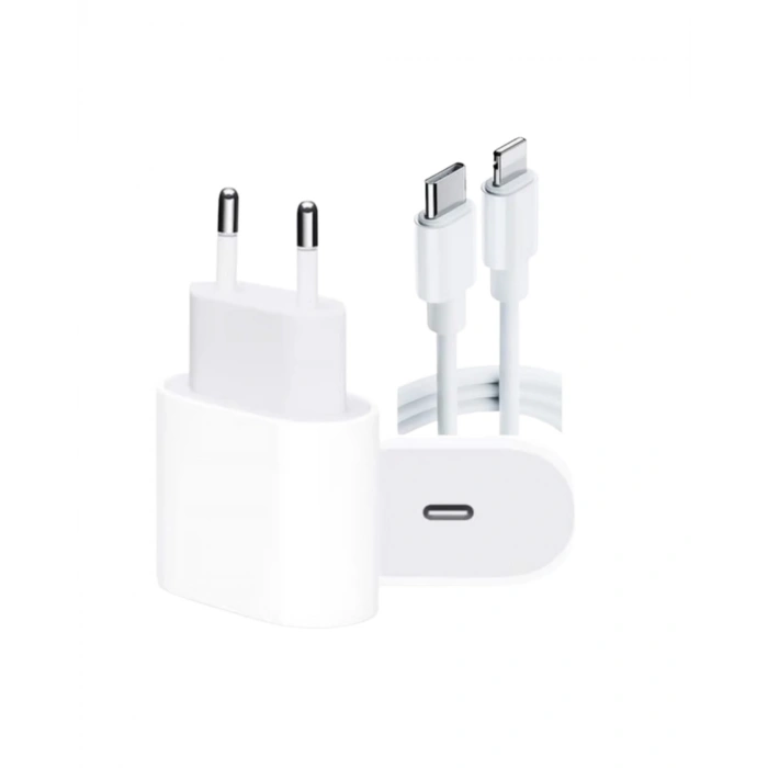 Type-C to C Kablolu 35W Hızlı Şarj Başlığı Set