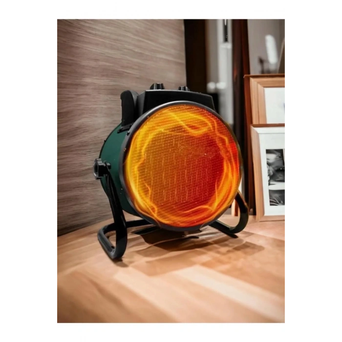 Ultra Güçlü 3000 Watt Taşınabilir Elektrikli Portatif Isıtıcı Soba Sıcak Hava Üfleyen Fan Radyatör