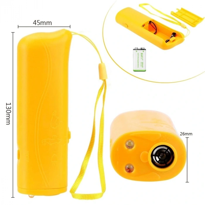 Ultrasonik Köpeksavar Köpek Kovucu Köpek Kornası Eğitim Cihazı (5047)