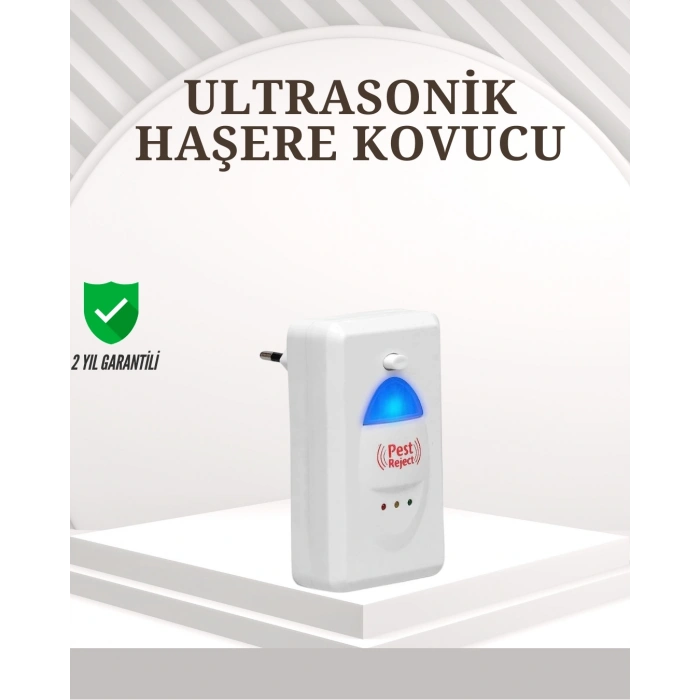 Ultrasonik Teknolojili Elektronik Haşere Kovucu
