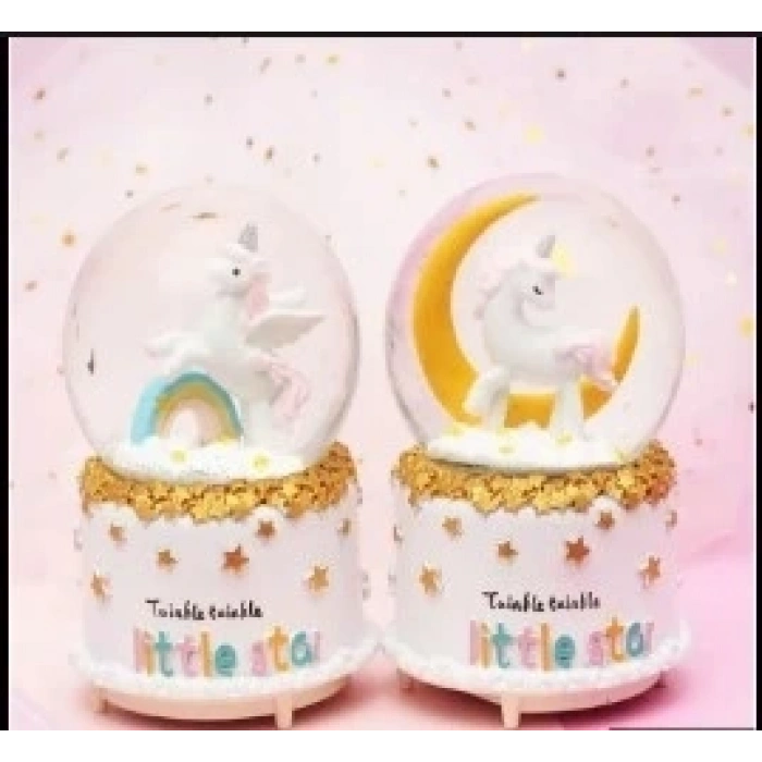 Unicorn Kar Küresi Orta Boy