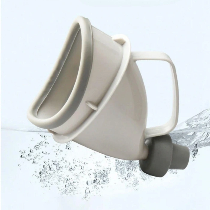 Unisex Taşınabilir Hijjenik Seyahat Tuvalet Aparatı Seyahat Tuvalet Hunisi (5047)