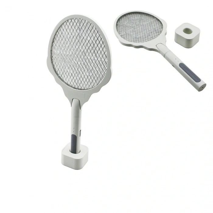 USB TO TYPE-C ŞARJLI  SİNEK ÖLDÜRÜCÜ CIZ  RAKET   AYAK APARATLI - ÇANTALI   8PCS UV LEDLİ (5047)