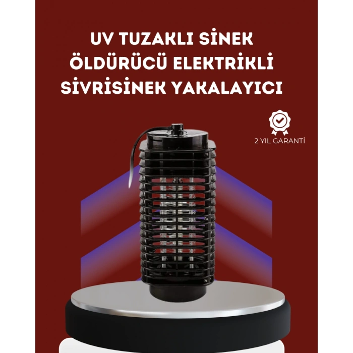 Uzun Ömürlü Elektrikli Sivrisinek Katili – Sessiz Çalışma, Güçlü Performans