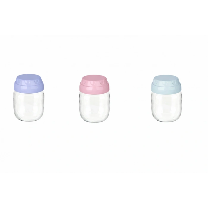 Vintage Dekoratif Cam Kavanoz 425ml - 14,3 oz