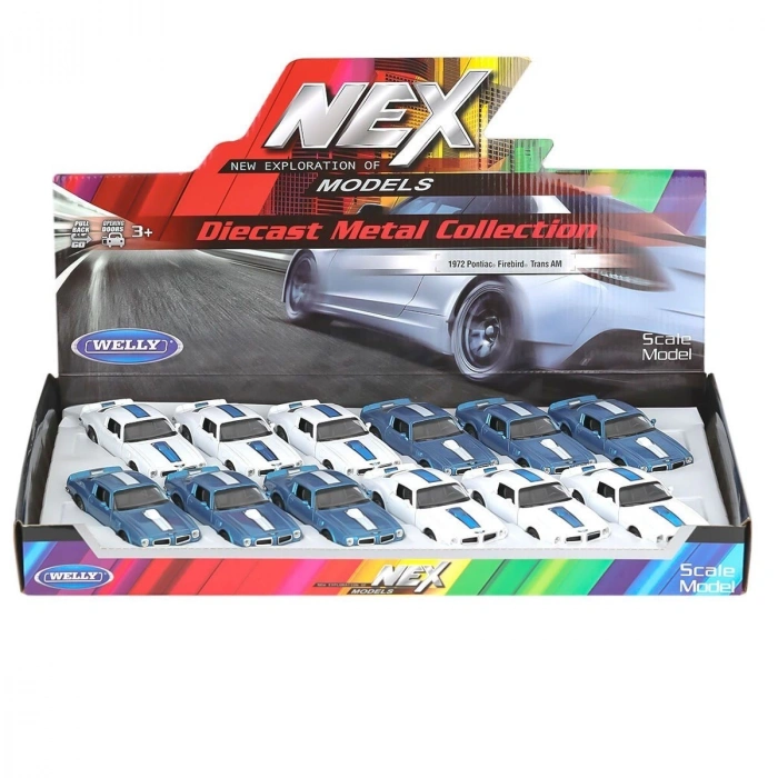 WELLY 1972 PONTIAC FIREBIRD TRANS A - 1 adet stokta olan gönderilir