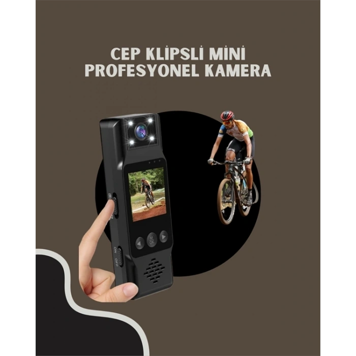 WiFi Özellikli Taşınabilir Kamera – 1.3” TFT Ekran, 3MP Fotoğraf, 128GB Kart Desteği