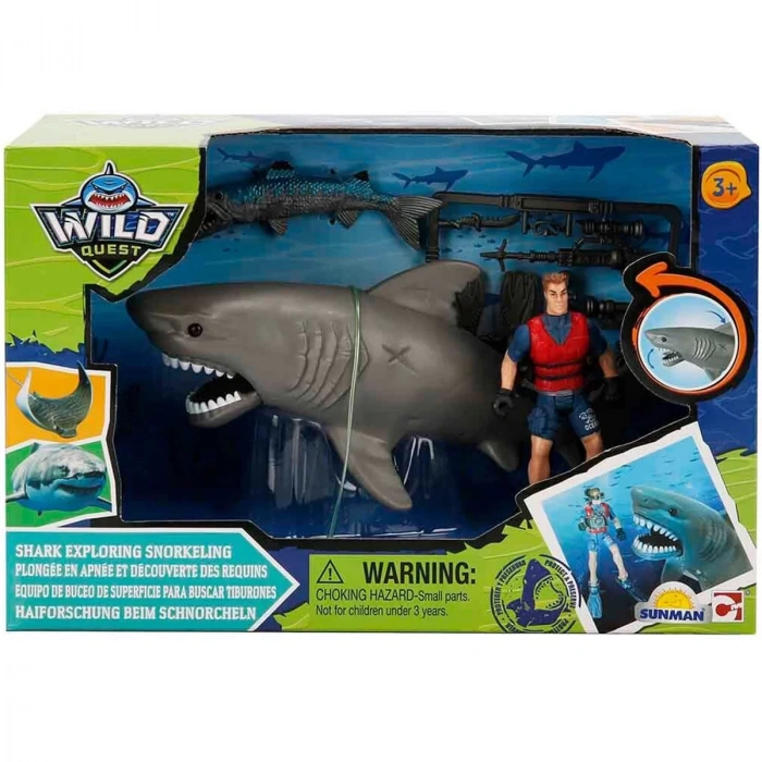 Wild Quest Köpekbalığı Oyun Seti - S01049012