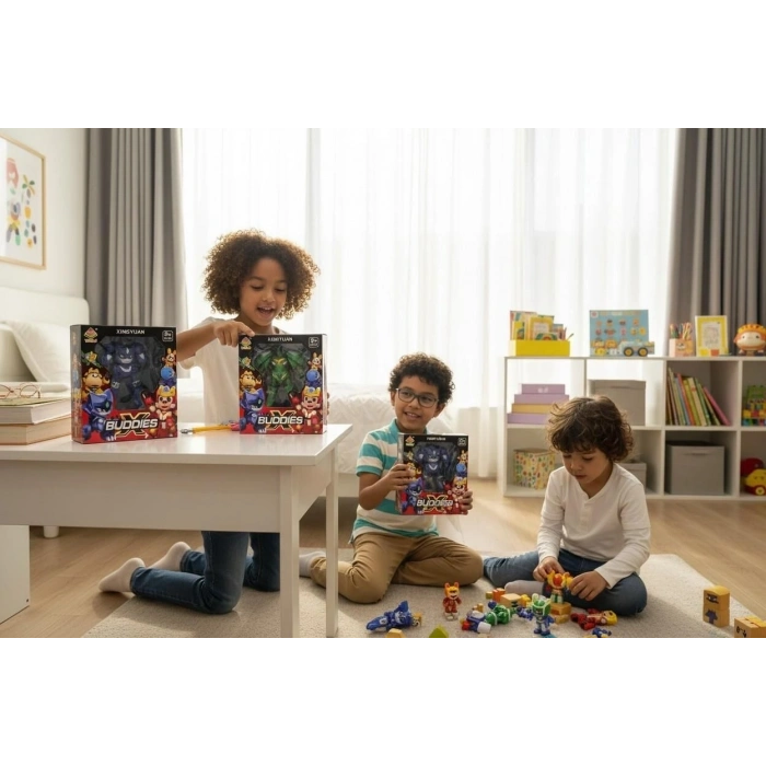 XYW137-2 SEVİMLİ DÖNÜŞEBİLEN ULTRAN BUDDIES -BRL