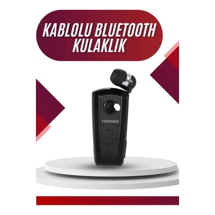 Yaka Kulaklığı Andorid Tüm Cep Telefonlarına Uyumlu Mikrofonlu Titreşimli Makaralı