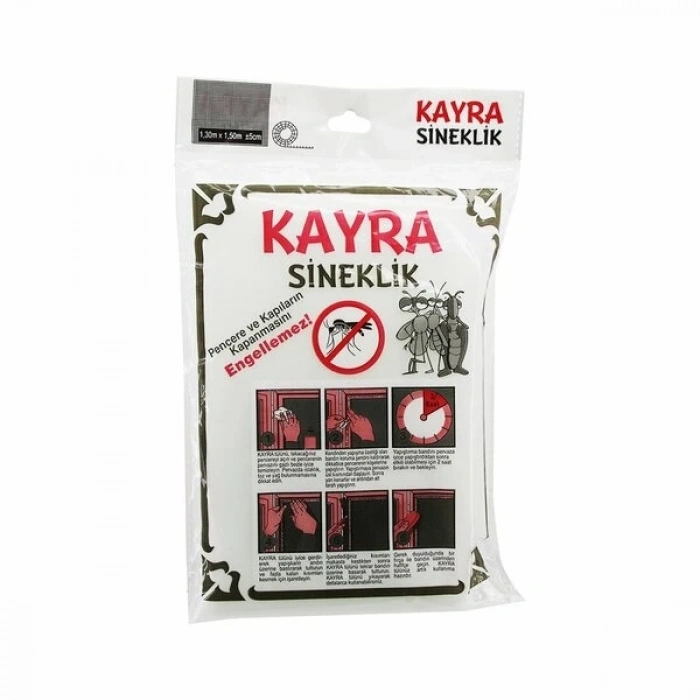 Yapışkanlı Çift Kanat Sineklik