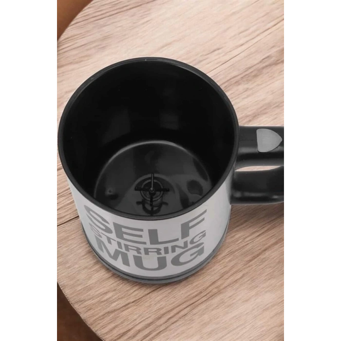 Yazılı Mug Kupa Karıştırıcı Özelliği Ve Paslanmaz Çelik