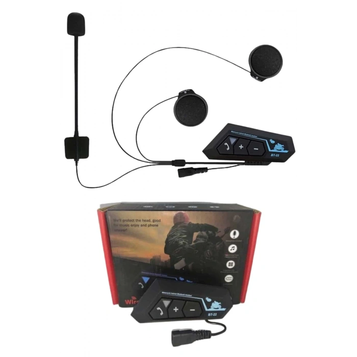 Yeni Nesil Dinleme Ve Konuşma Özellikli Intercom Kask Kulaklığı 5.0 Bluetooth