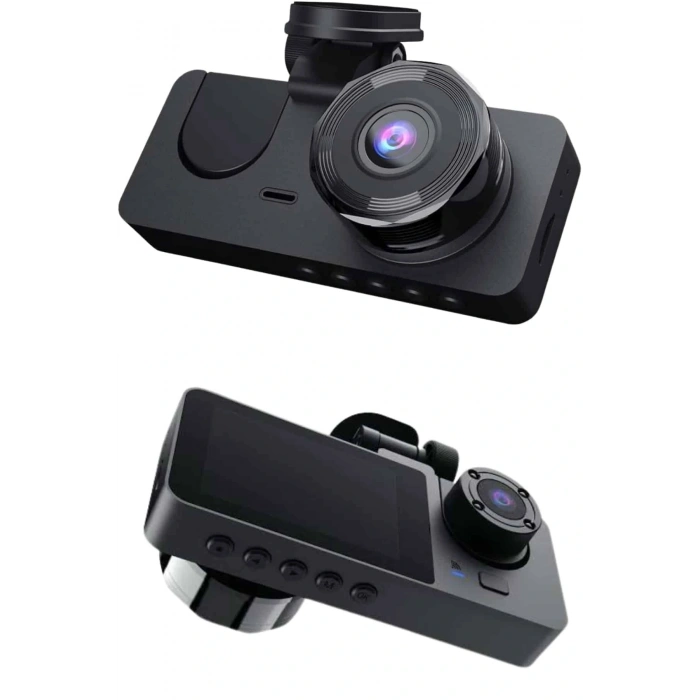 Yol Kayıt Araç Kamerası HD DVR 3 Kameralı 2.0in Ekranlı Ön İç Arka