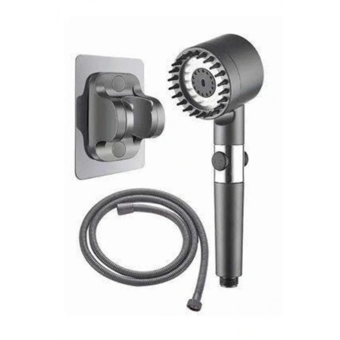 Yüksek Performanslı Masaj Etkili Su Tasarruflu Duş Başlığı Krom Kaplama Uzun Ömürlü