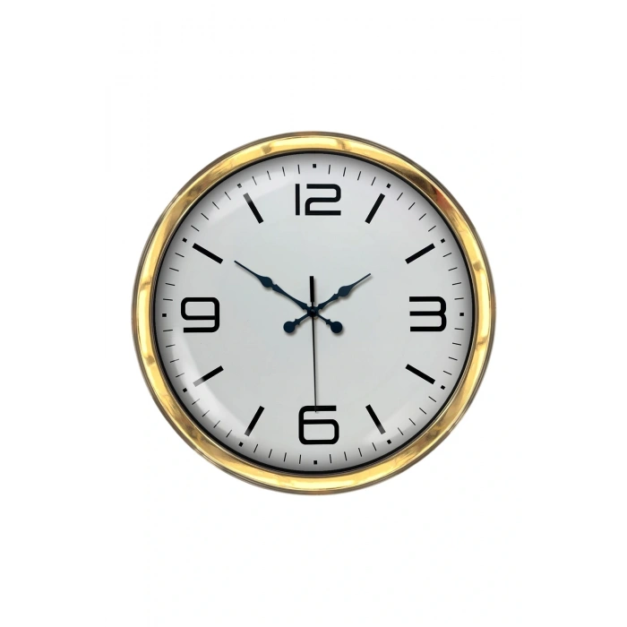 Zentime 40 Cm Gold Lüks Duvar Saati
