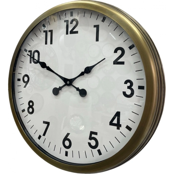 Zentime 60 Cm Eskitme Vintage Duvar Saati