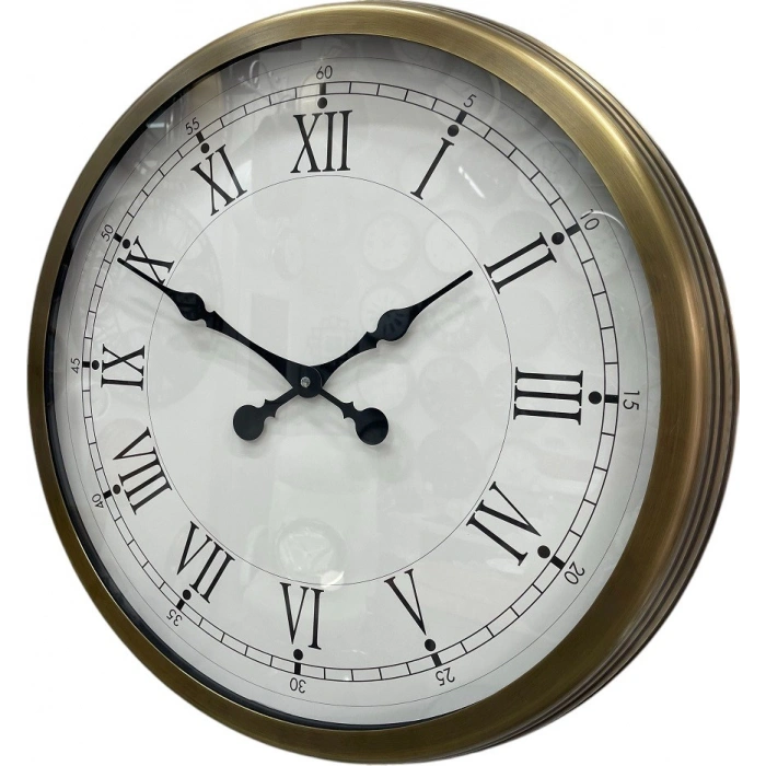 Zentime 60 Cm Eskitme Vintage Duvar Saati